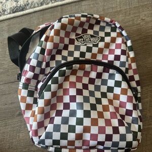 Vans Multicolor Checkered Mini Backpack